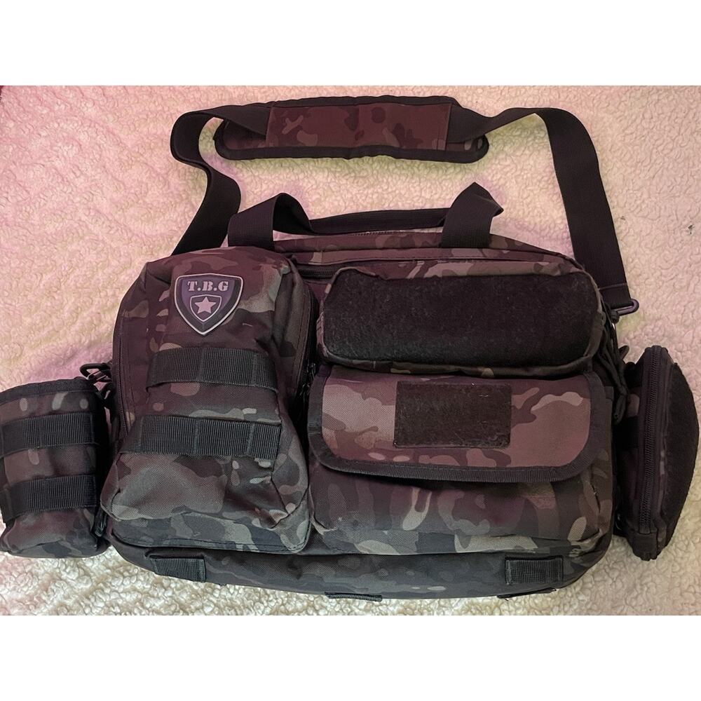 Tactical Baby Gear TBG Diaper Bag Black Camo